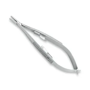PORTA AGULHA CASTROVIEJO SIMPLES RETO 14CM GOLGRAN