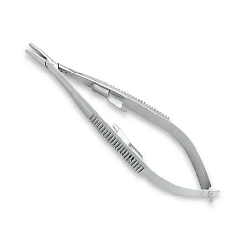 PORTA AGULHA CASTROVIEJO SIMPLES RETO 14CM GOLGRAN