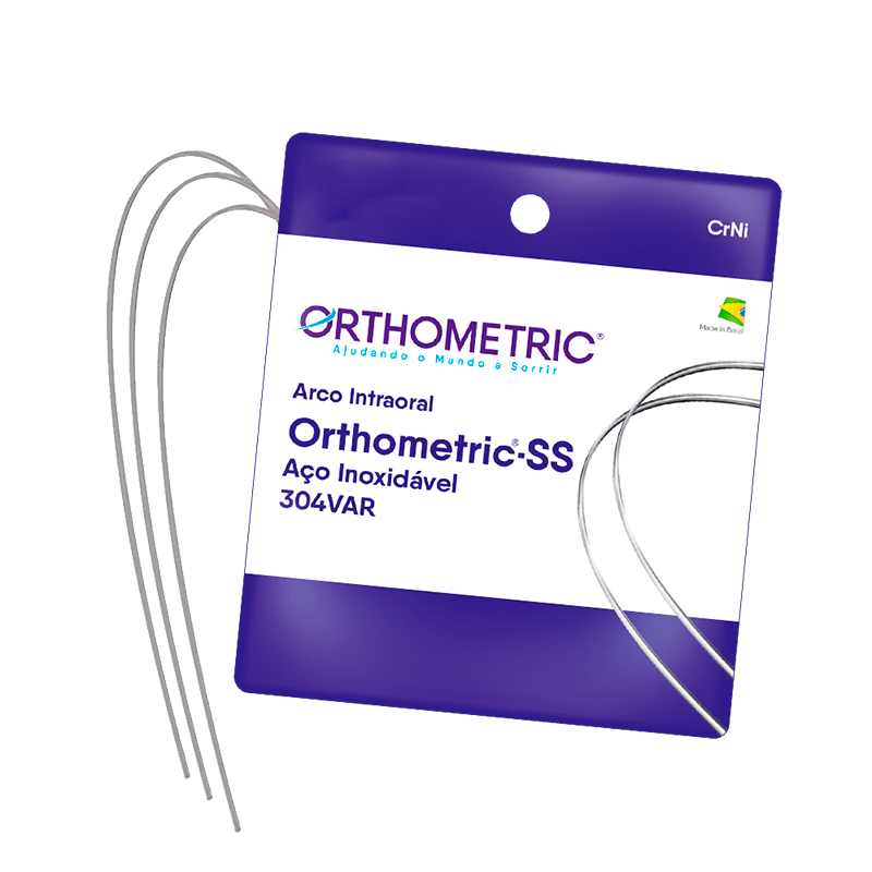 ARCO ACO SS RETANGULAR 0,018X0,025 SUPERIOR ORTHOMETRIC