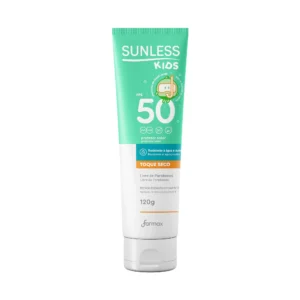 PROTETOR SOLAR KIDS FPS 50 TOQUE SECO SUNLESS 120G FARMAX