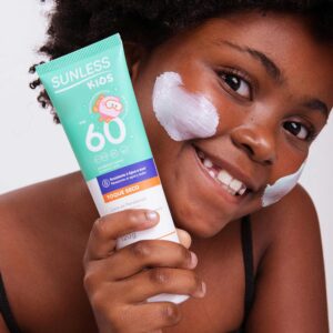 PROTETOR SOLAR KIDS FPS 60 TOQUE SECO SUNLESS 120G FARMAX