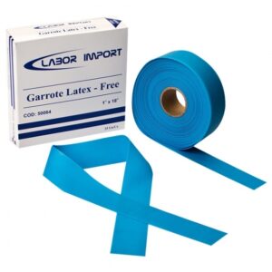 GARROTE LATEX-FREE EM TIRAS C/100 (LI) LABOR IMPORT