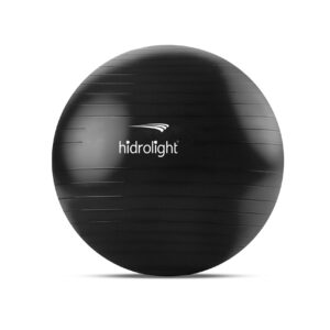 BOLA DE EXERCICIOS PRET 85CM HIDROLIGHT