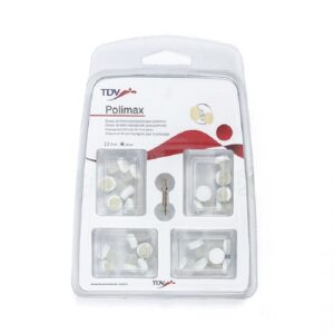 DISCOS DE FELTRO IMPREGNADOS - 24 UNIDADES + MANDRIL (PT/ES) TDV