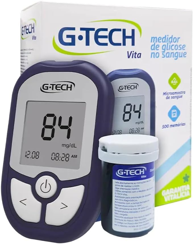 KIT MEDIDOR GLICOSE VITA G-TECH