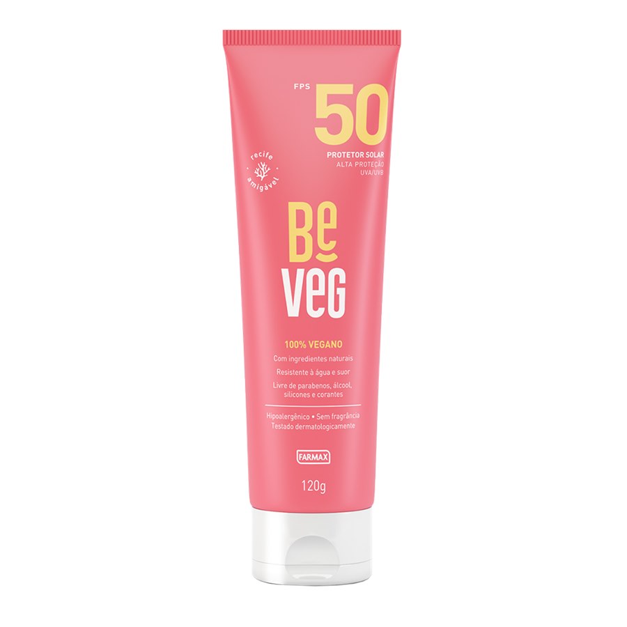 PROTETOR SOLAR FACIAL FPS 50 BEVEG 120G FARMAX