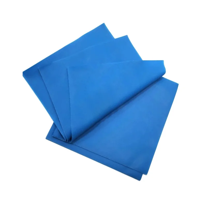 LENCOL DE BORRACHA AZUL 12,7CMX12,7CM C/ 26UNI MK LIFE