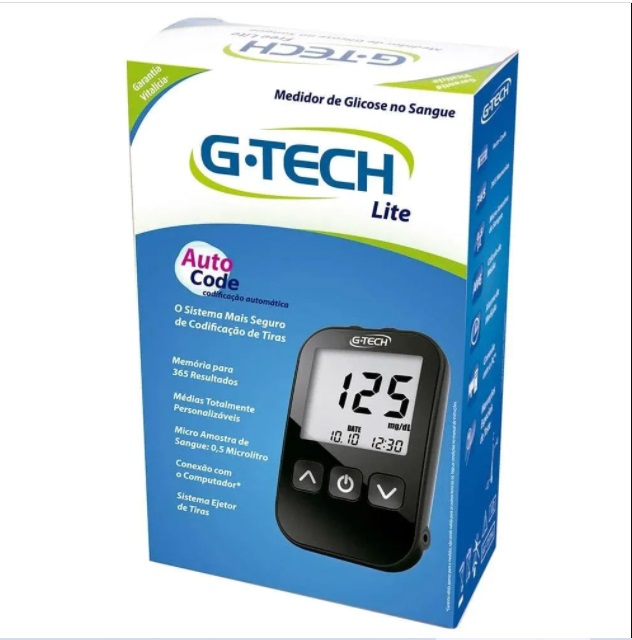 KIT MEDIDOR GLICOSE FREE LITE G-TECH