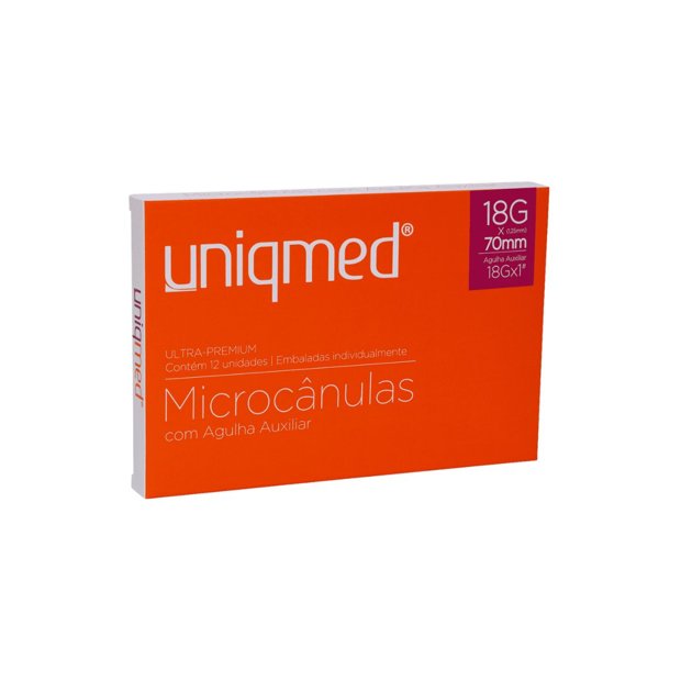 MICROCANULA 18G 1,20X70 + AGULHA 40X1,2 CX C/20 SR