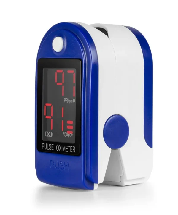 OXIMETRO DE PULSO CMS-50DL AZUL ESCURO UN SOLIDOR