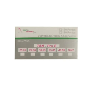 PONTAS DE PAPEL ABSORVENTE TAN PRO E COM 120 UND DO SORTIDO TANARIMAN