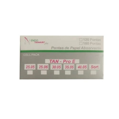 PONTAS DE PAPEL ABSORVENTE TAN PRO E COM 120 UND DO SORTIDO TANARIMAN