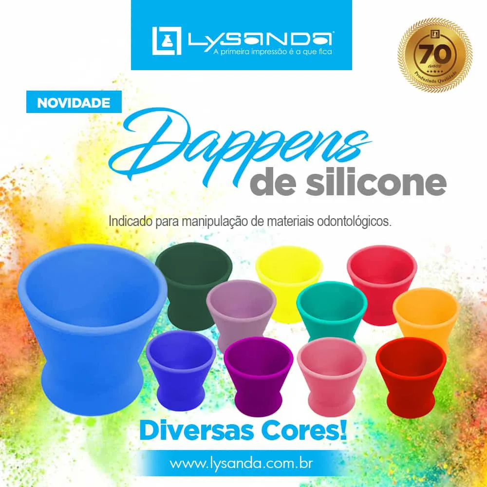 POTE DAPPEN SILICONE PEQ AZUL CLARO LYSANDA