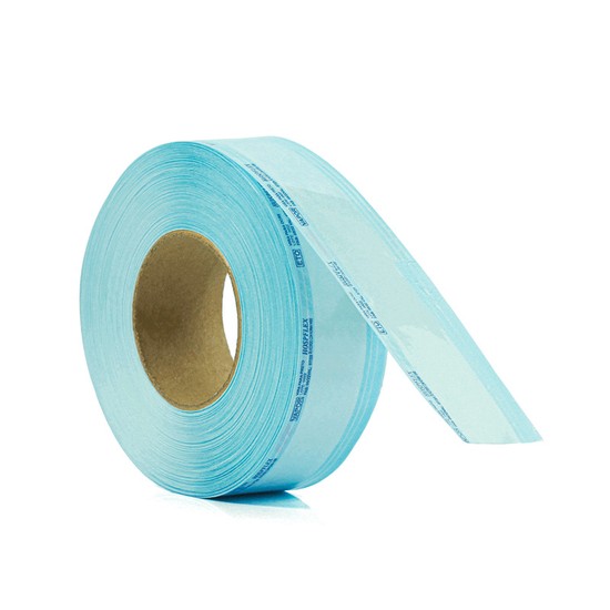 BOBINA PARA ESTERELIZACAO 50X100 EMBALAGEM TUBULAR HOSPFLEX
