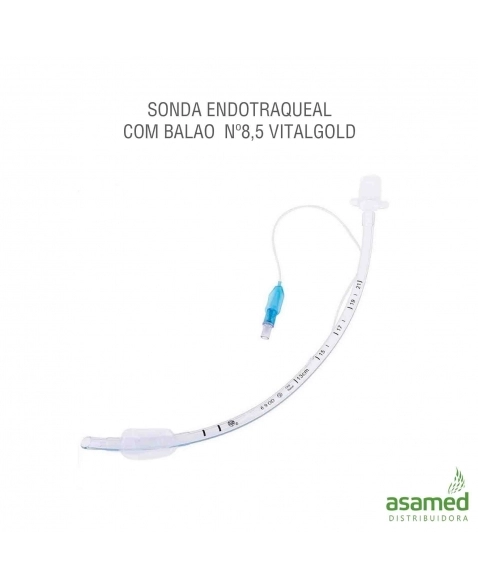 CANULA ENDOTRAQUEAL C/BL 8.5 VITALGOLD