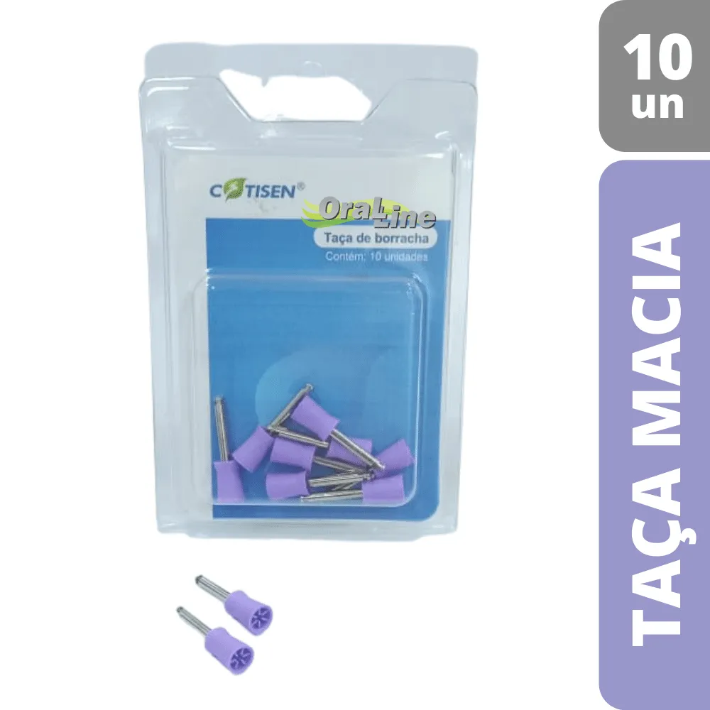 TACA DE BORRACHA 6-WEB SOFT C/ 10UNID COTISEN