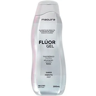 FLUOR GEL MAQUIRA 200ML NEUTRO - MENTA MAQUIRA