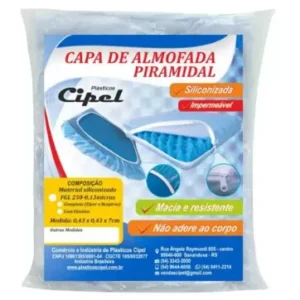 CAPA ORTOP. DE PIRAMID.0,10- ZIP/RESP -SOLT 188CMX88CMX7CM - BRANCA CIPEL