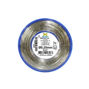 FIO PARA AMARRILHO CRNI - REDONDO 0,25MM (.010´) EM ROLO 50G MORELLI