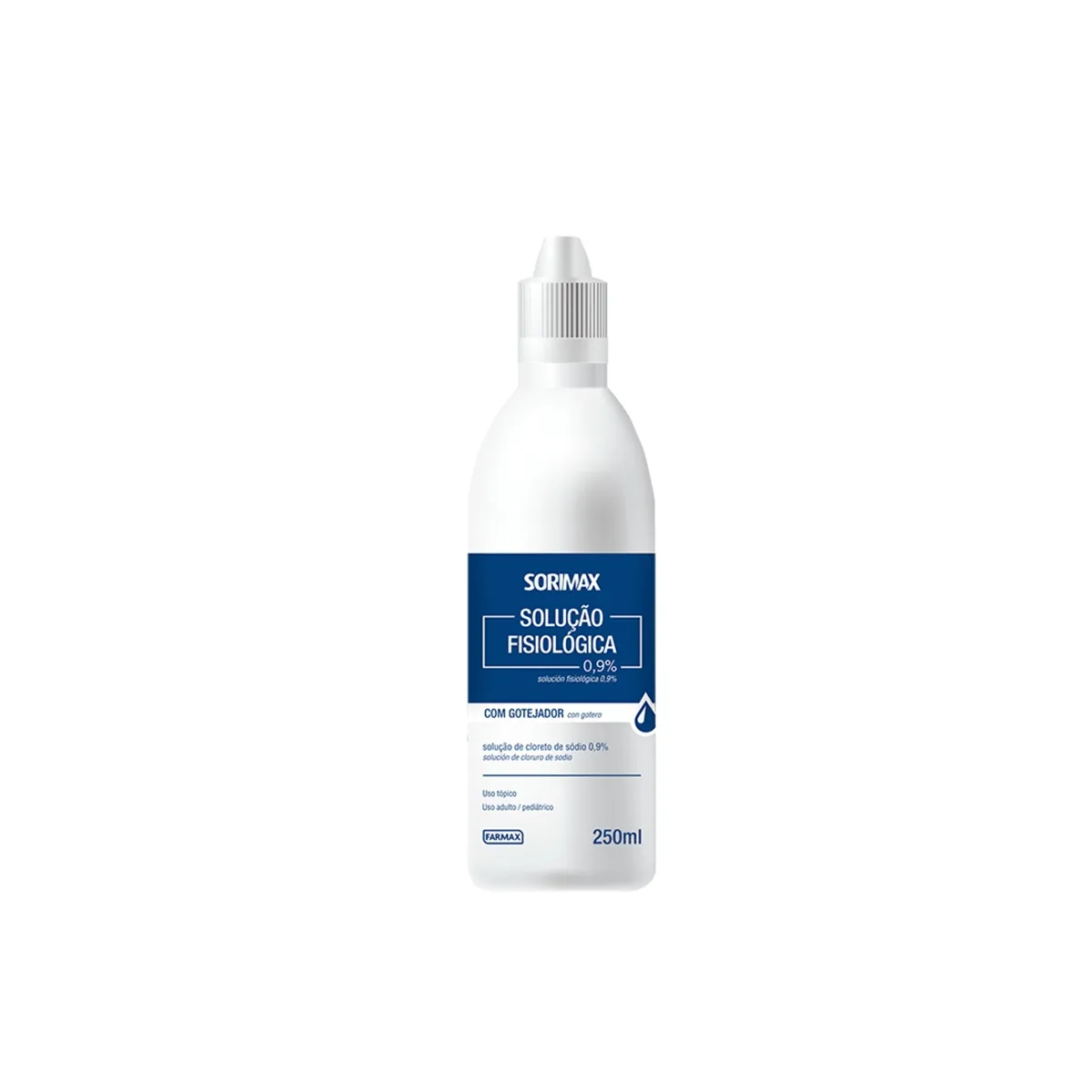 SOLUCAO FISIOLOGICA SORIMAX 250ML FARMAX