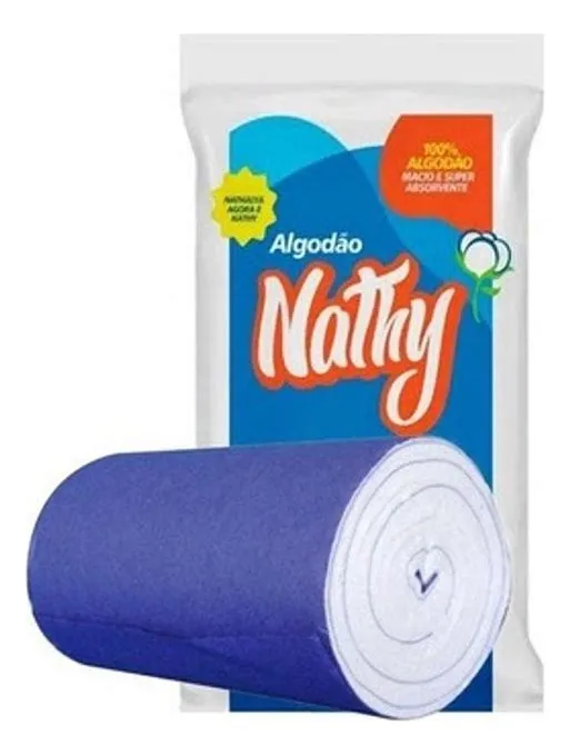 FD ALGODAO CARD HID NATHY 500G ROLO 20UN/FD NATHY