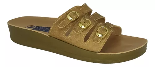SANDALIA DOCTOR FLEX 3 FIVELAS AREIA N.33 (D3AR33) GILMED