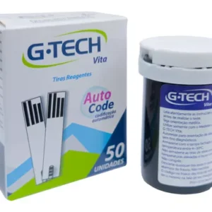 TIRA DE TESTE VITA C/ 50 UNI G-TECH