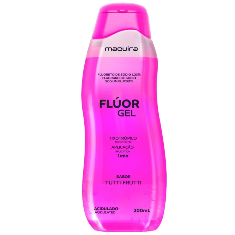 FLUOR GEL MAQUIRA 200ML ACID. TUTTI FRUT MAQUIRA