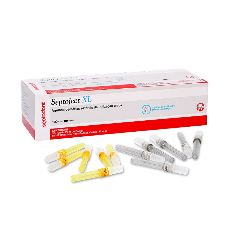 SEPTOJECT XL 27G LONGA 30MM - 100 UN. TDV