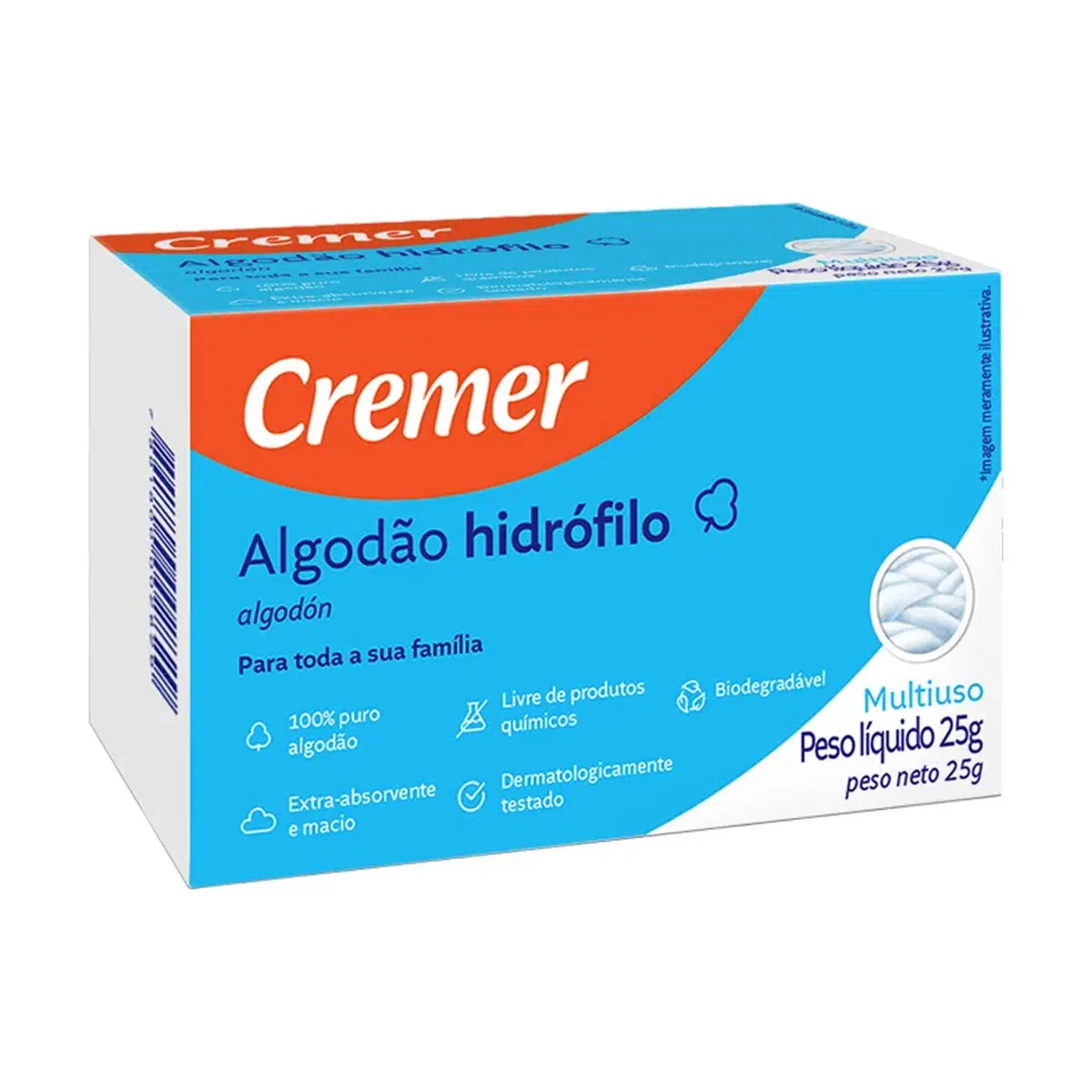 ALGODAO 25G CREMER