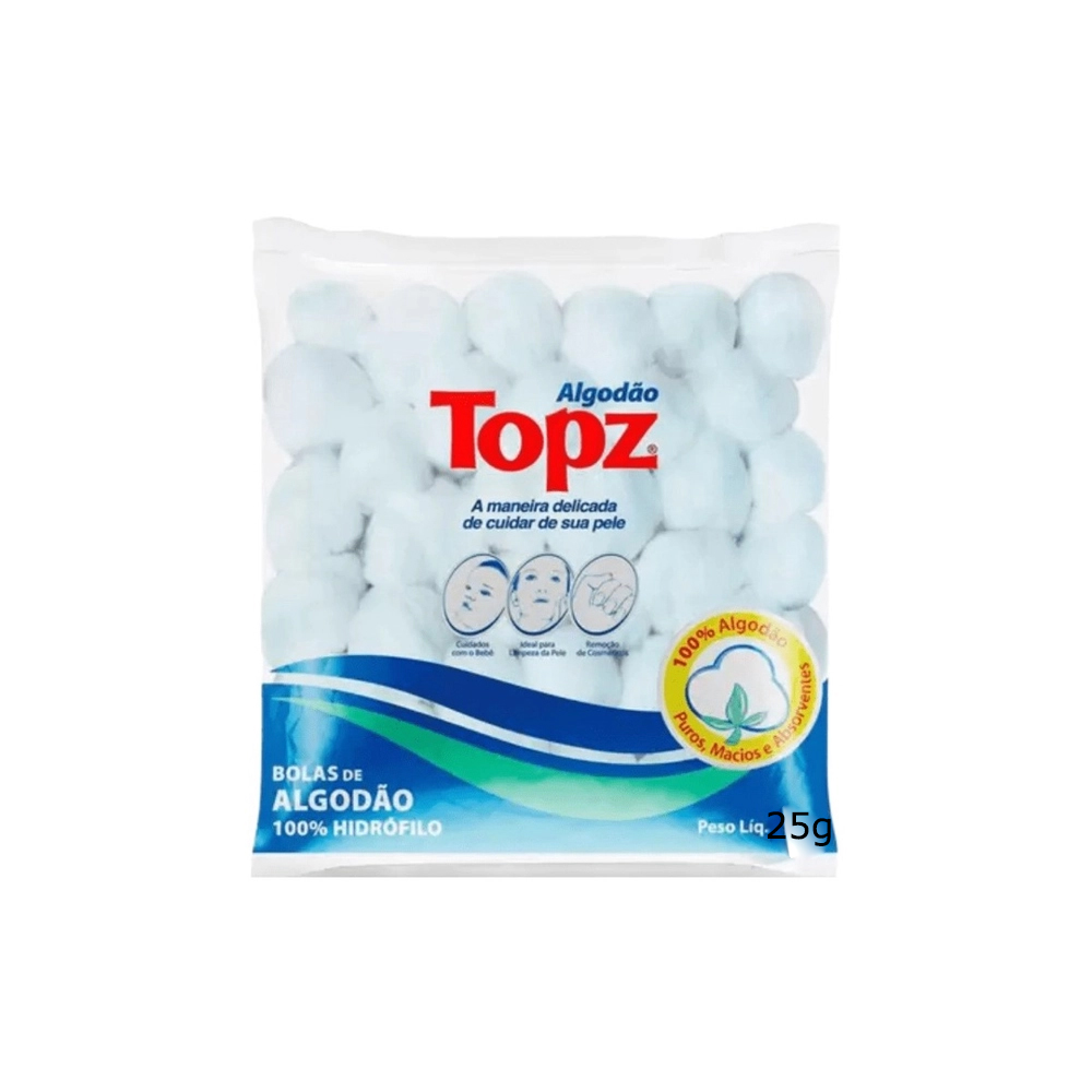 ALGODAO BOLA 25G TOPZ