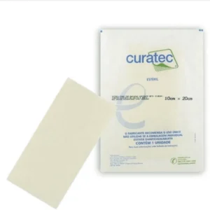 CURATIVO MATERIAL: NAO TECIDO REVESTIDO C/ CARVAO ATIVADO 10X20CM LABOR IMPORT