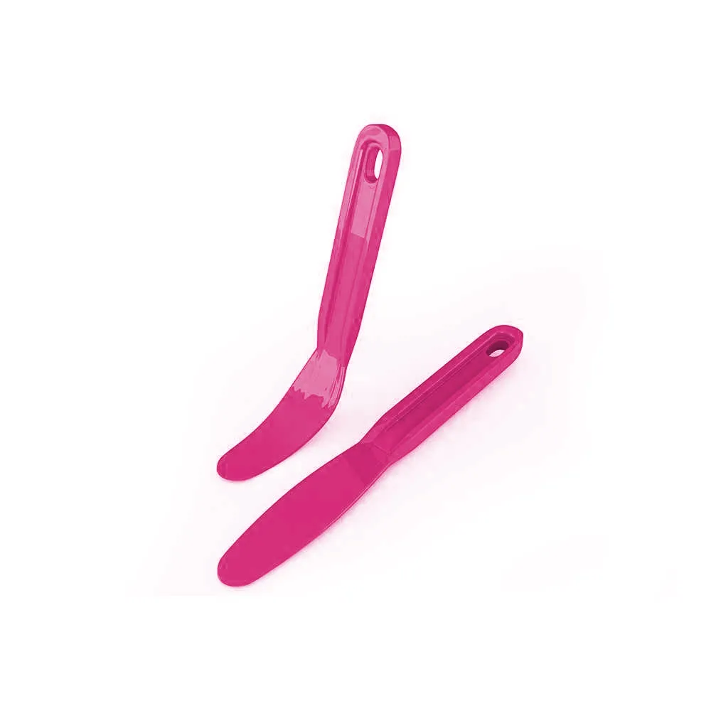 ESPATULA PLASTICA ROSA MAQUIRA