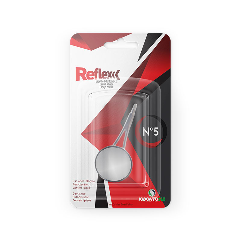 ESPELHO ODONT. Nº5 REFLEX IODONTOSUL