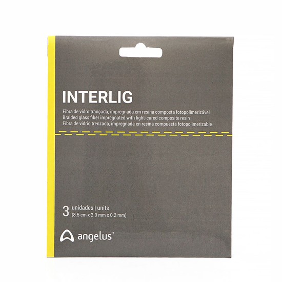 FIBRA DE VIDRO TRANCADA FOTOPOLIMERIZAVEL DENTELINE