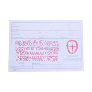 FICHA CLINICA SIMPLES 100 FOLHAS PREVEN