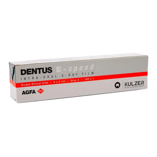 FILME RAD AGFA DENTUS E-SPEED - ADULTO 150UN VEL E KULZER - KULZER KULZER