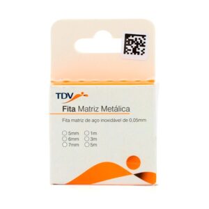 FITA MATRIZ METALICA 5MM - 5 METROS (PT) TDV