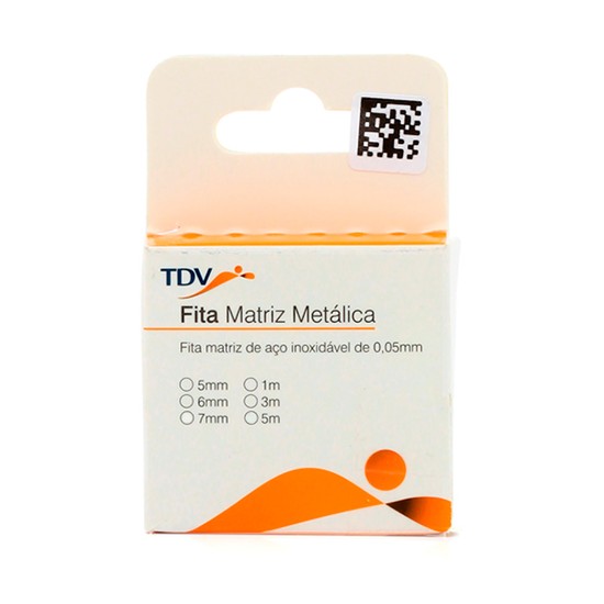 FITA MATRIZ METALICA 5MM - 5 METROS (PT) TDV