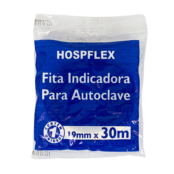 FITA INDICADORA PARA AUTOCLAVE HOSPFLEX