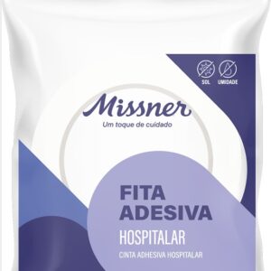 FITA ADESIVA CREPE HOSPITALAR MISSNER 19MM X 50M / CX C/48UN MISSNER