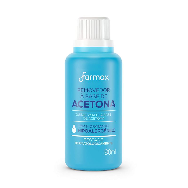 REMOVEDOR ESMALTE COM ACETONA FARMAX