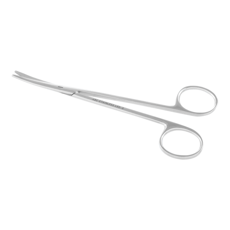 TESOURA METZEMBAUM 18CM CURVA ABC