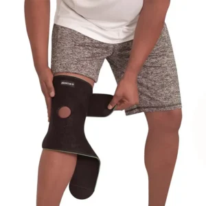 ORTESE P/JOELHO C/SUPORTES METALICOS FLEXIVEIS CT COM 1 PC MERCUR