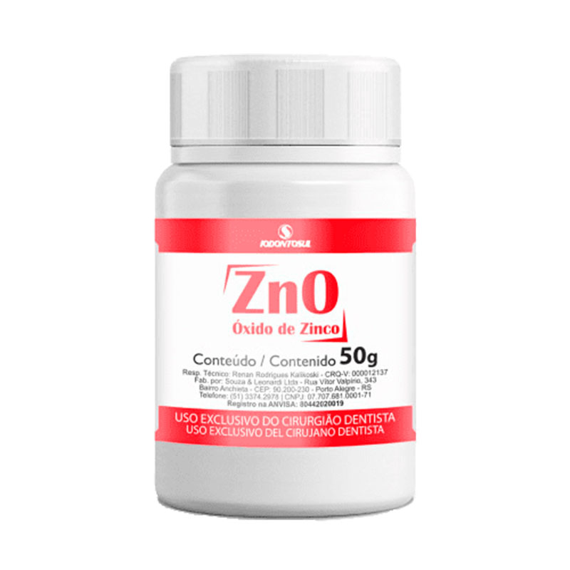 ÓXIDO DE ZINCO 50G IODONTOSUL