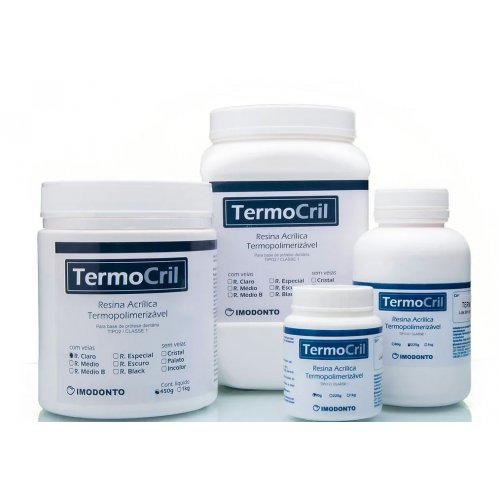 RESINA TERMOPOLIMERIZAVEL STYLLOCRIL INCOLOR - 450G IMODONTO
