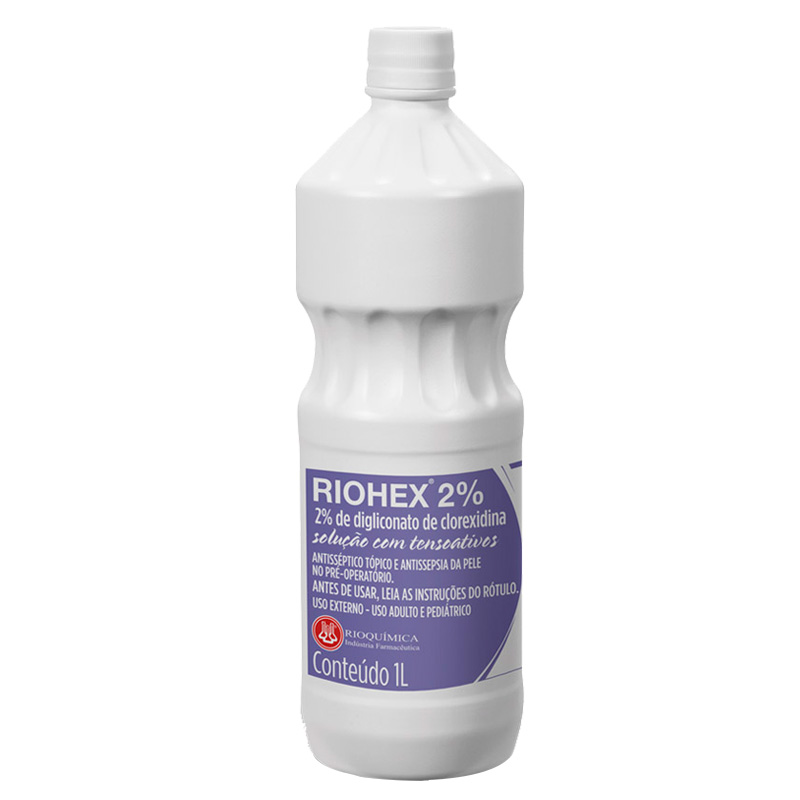 RIOHEX 2% DEGERMANTE - 1L RIOQUIMICA