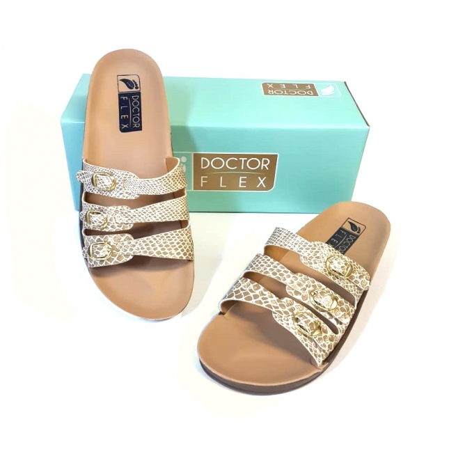 SANDALIA DOCTOR FLEX 3 FIVELAS COBRA N.33 (D3CB33) GILMED