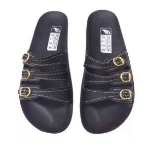 SANDALIA DOCTOR FLEX 3 FIVELAS PRETA N.33 (D3PT33) GILMED