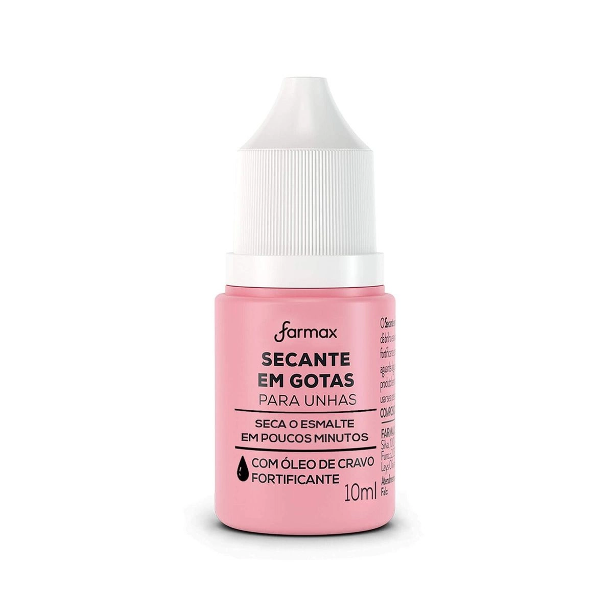 SECANTE EM GOTAS PARA UNHA 10ML FARMAX